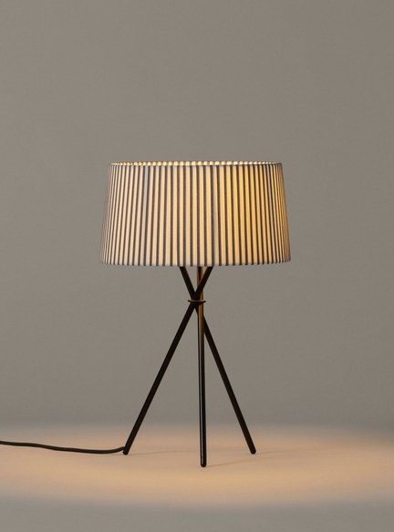 61 – a Tripode M3 Tischleuchte Bretona Stripes Santa & Cole