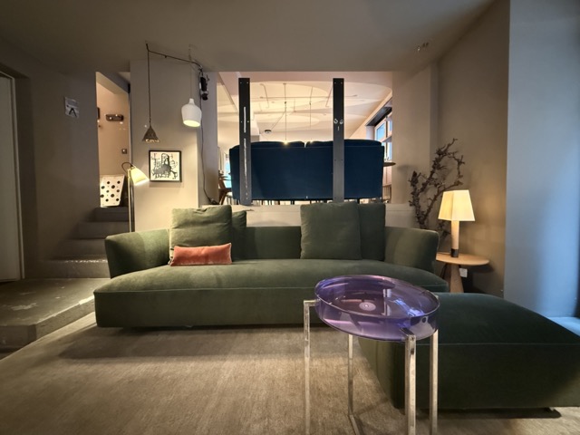 stimmiges interior im showroom